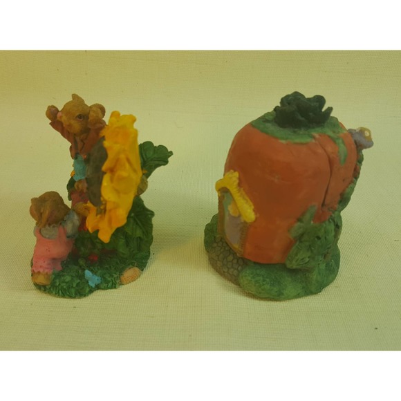 Flower & Apple Easter figures hidden homes KE270 - Picture 2 of 10